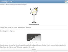 Tablet Screenshot of g-hemmelmayer.com